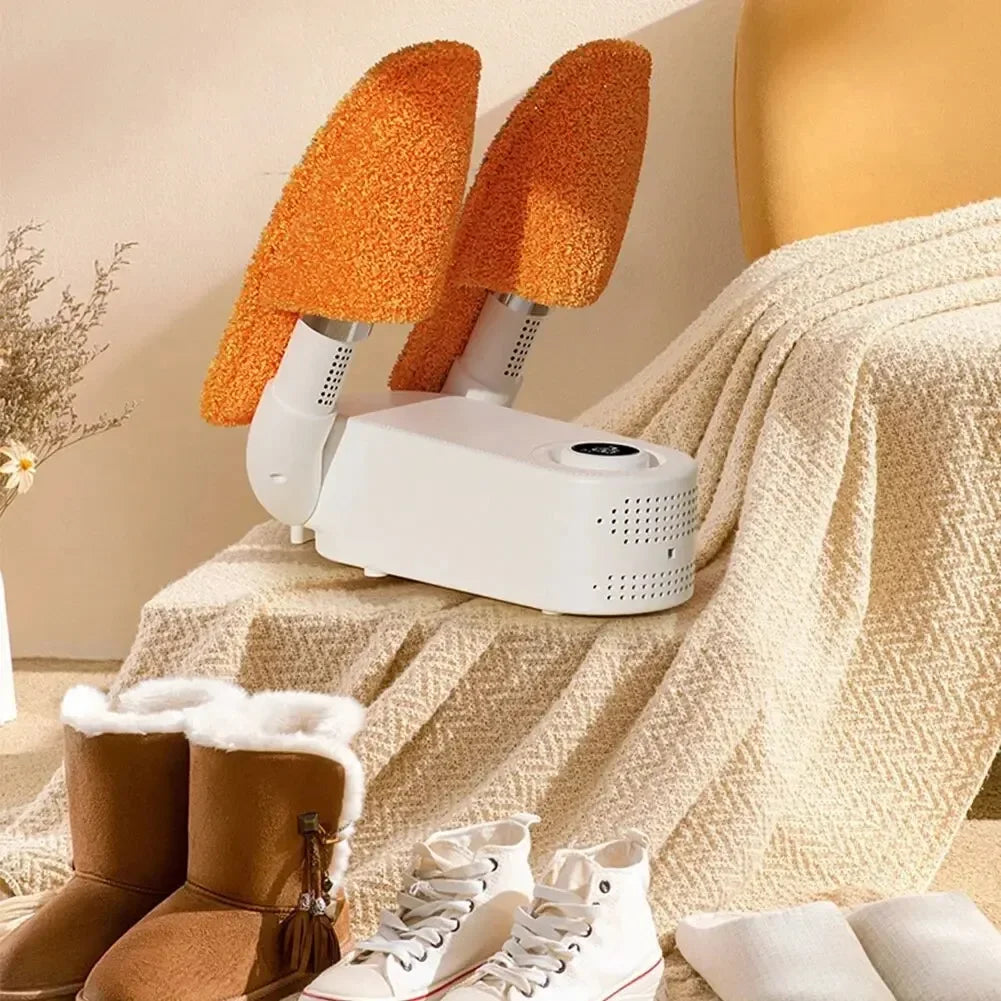 Electric Shoes Dryer Heater Deodorizer Dehumidifier Shoe Drying Machine Portable Foldable Smart Electric Shoe Drying Foot Warmer