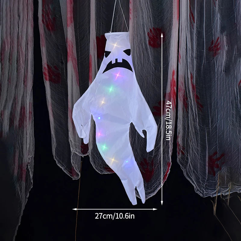 Halloween Decoration 2024 Halloween Ornaments Scary Halloween Hanging Accessories Party Halloween Decoration Luminous Pumpkin