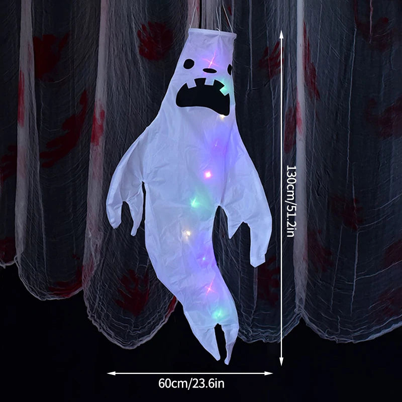 Halloween Decoration 2024 Halloween Ornaments Scary Halloween Hanging Accessories Party Halloween Decoration Luminous Pumpkin