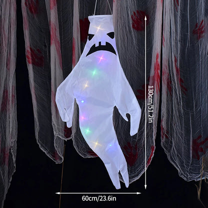 Halloween Decoration 2024 Halloween Ornaments Scary Halloween Hanging Accessories Party Halloween Decoration Luminous Pumpkin