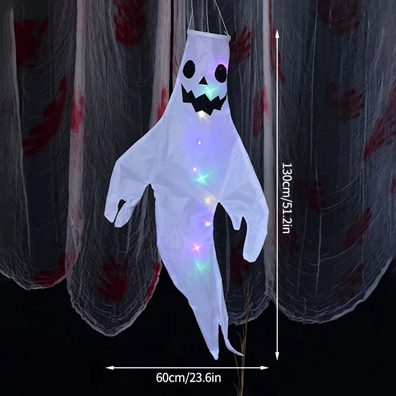 Halloween Decoration 2024 Halloween Ornaments Scary Halloween Hanging Accessories Party Halloween Decoration Luminous Pumpkin